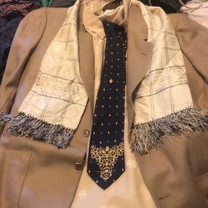 Versace tie with a matching scarf
